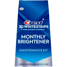 Benzi de albire Crest Monthly Brightener