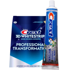 SET Crest Professional Transformation + pastă de albire Baking soda